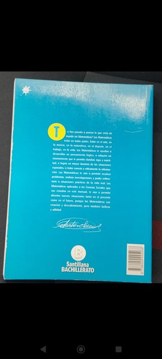 Libro 1 bachillerato matemáticas santill