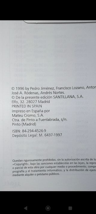 Libro 1 bachillerato matemáticas santill