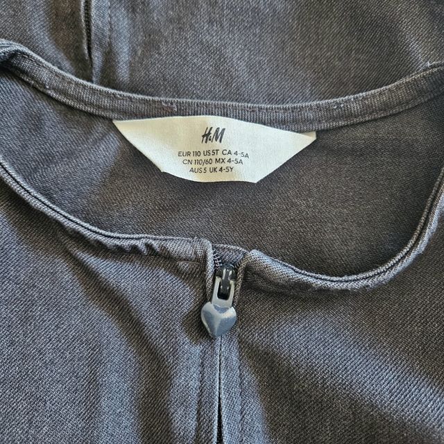 Vestidos uniformes niña 110 cm 6 unidades