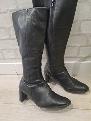 Botas altas de piel 37