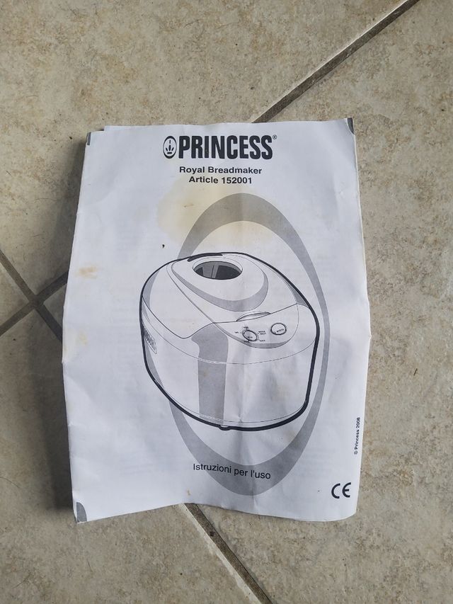 Macchina per il pane princess