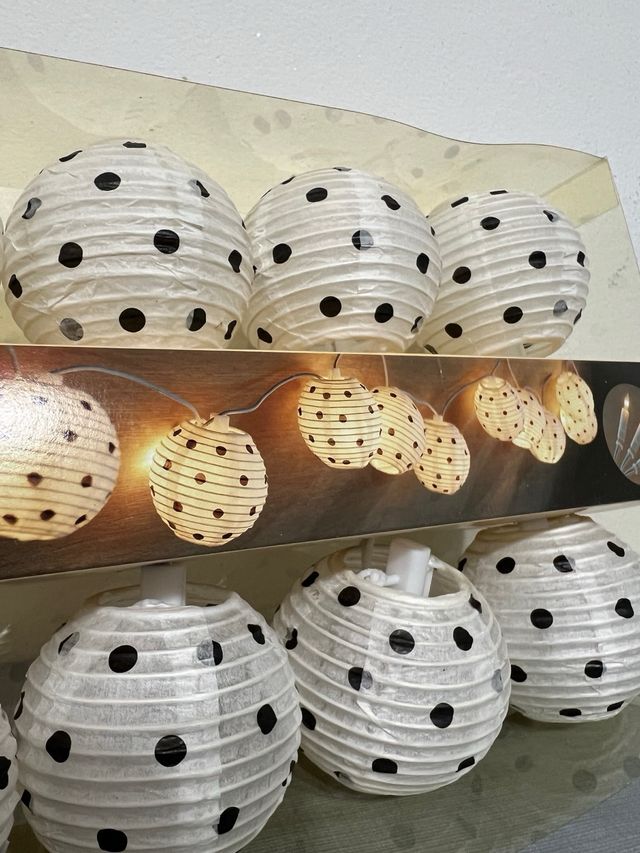 Catena luminosa da interno ed esterno