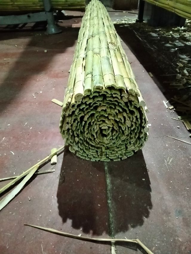 Cañizo natural caña partida