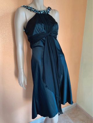 Vestido elegante ceremonia Futura S NUEVO