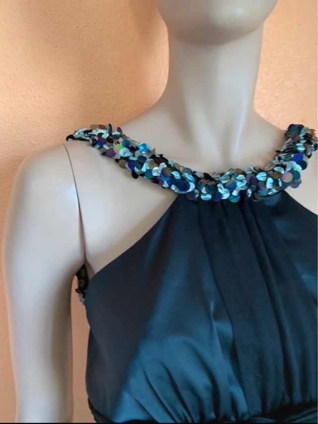 Vestido elegante ceremonia Futura S NUEVO