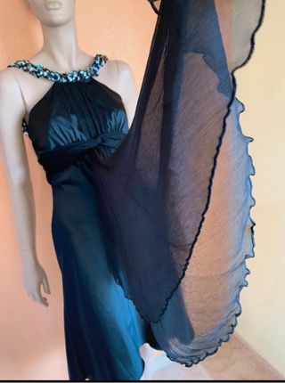 Vestido elegante ceremonia Futura S NUEVO