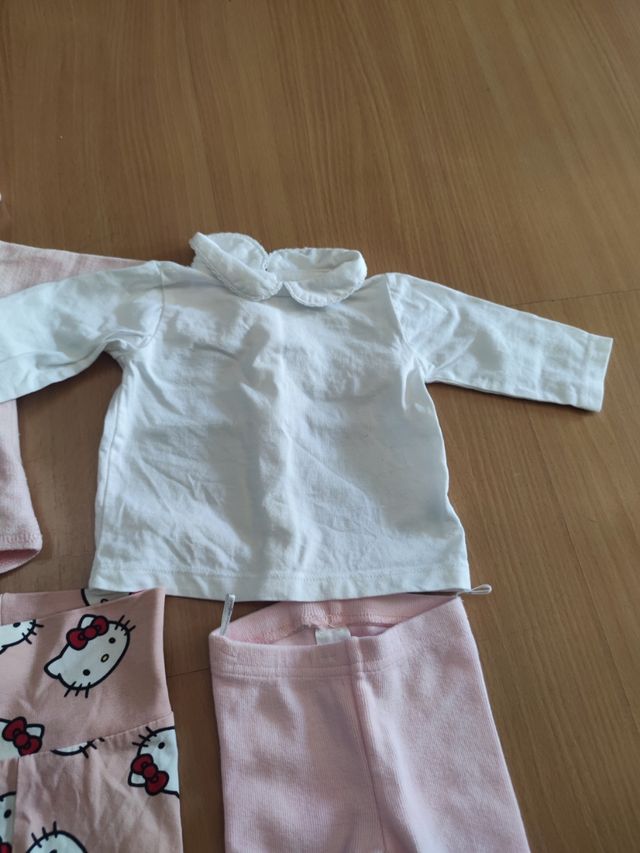 Lote bebé niña 1 mes . 56cm. Varias marcas