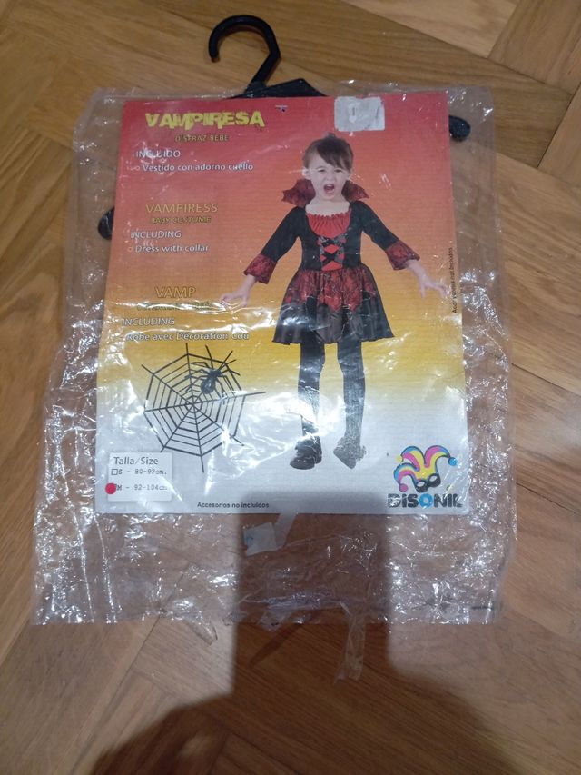 Disfraz vampiresa infantil 