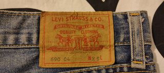 Falda larga tejana Levis Strauss