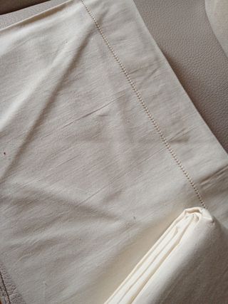 Lenzuola matrimoniali vintage gialle