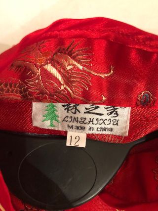 KIMONO traido de china talla 12