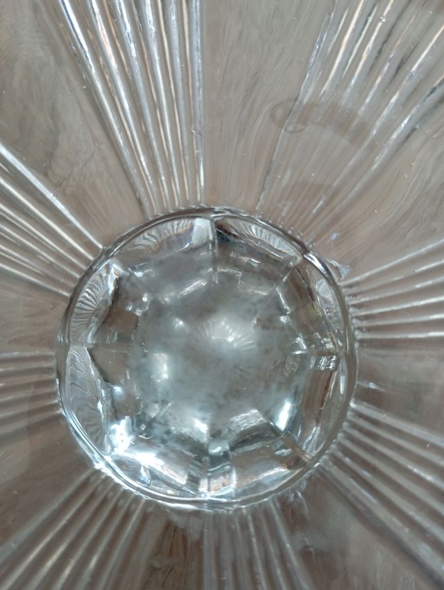 Frutero o bandeja para postres cristal