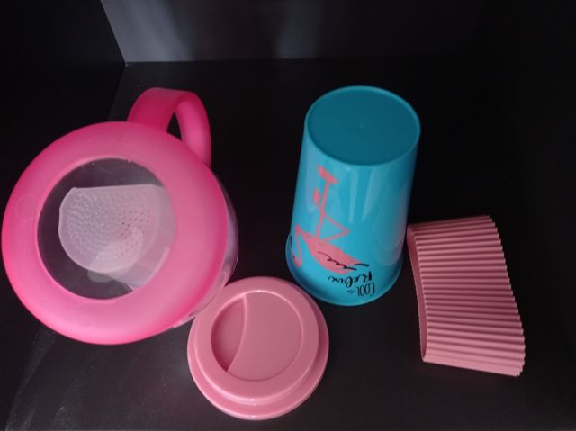 Lote Tetera Infusiones y Vaso