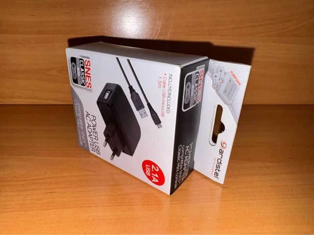 Adaptador Corriente para SNES Classic Mini_Nuevo