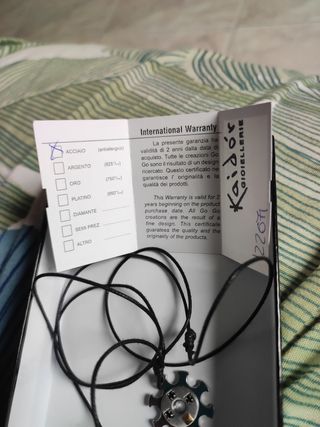 Collana da uomo 