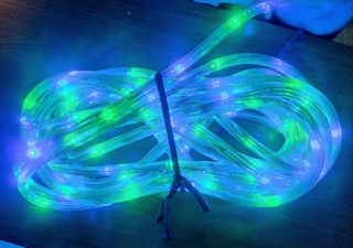 Luci Natale 10 metri multicolori