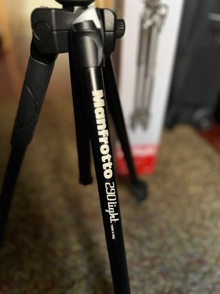 TRÍPODE MANFROTTO 290 LIGHT+RÓTULA FOTO+CABEZA VÍD