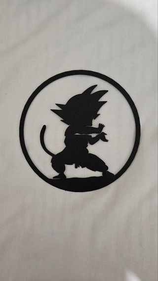 Dragon ball - Goku 2D arte murale