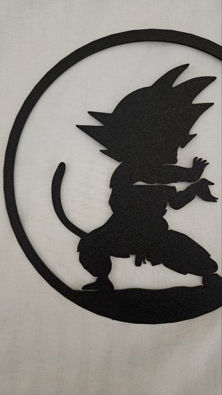 Dragon ball - Goku 2D arte murale