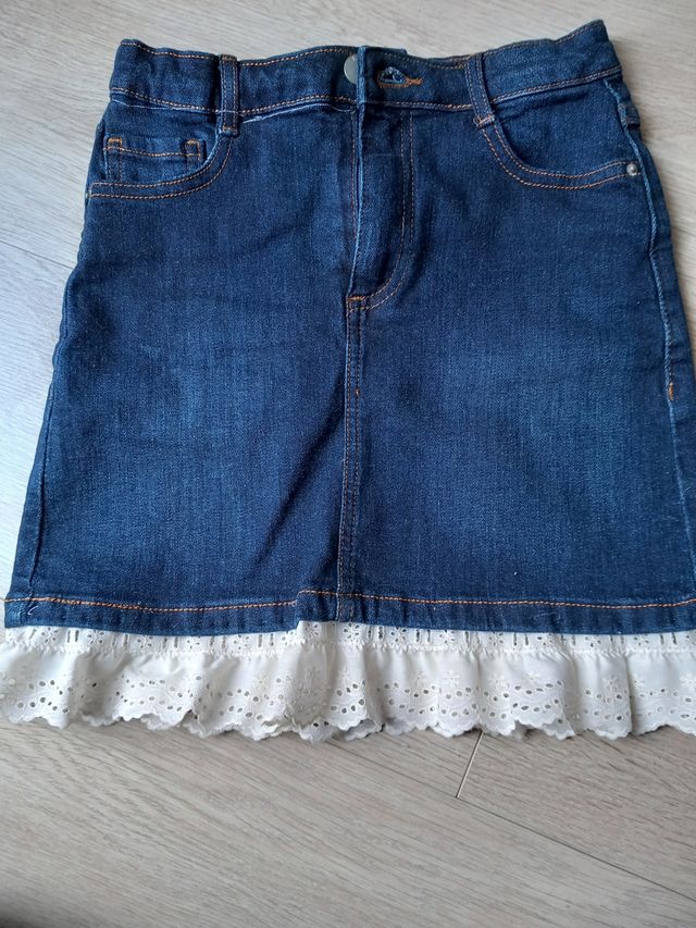 Falda vaquera niña