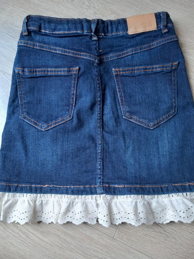 Falda vaquera niña