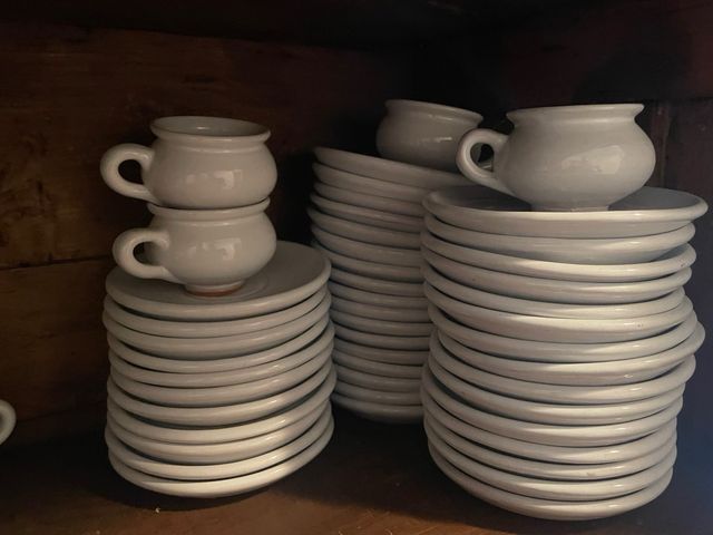 Juego de cafe de ceramica