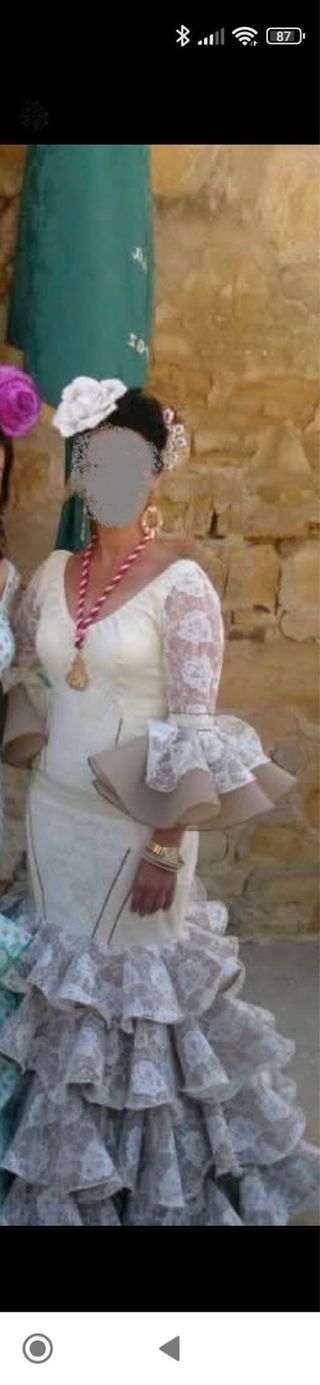 Traje de flamenca 