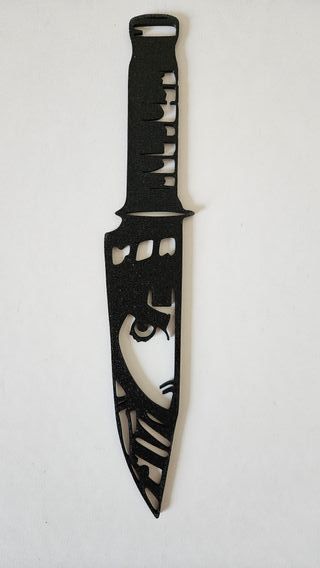 Kunai Naruto - Coltello Wall art 2D