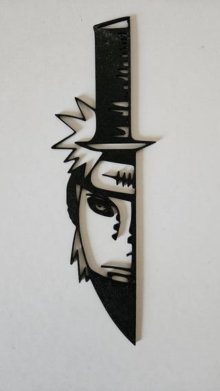 Kunai Naruto - Coltello Wall art 2D