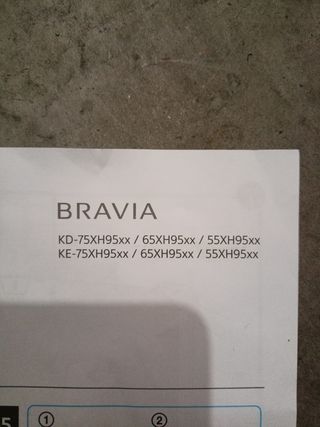 Soporte original TV Sony