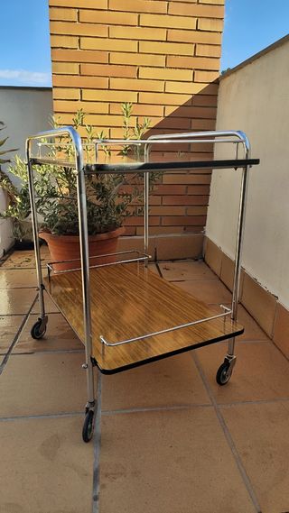 Tavolo da cameriera in formica