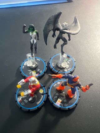Lote 14 figuras heroclix