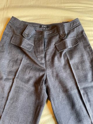 Pantaloni grigi taglia 42 della Costume National