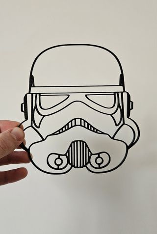 Star Wars - Stormtrooper - 2D arte murale