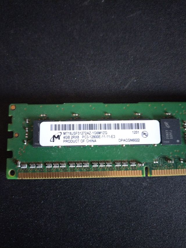 Ram Servidor 4 GB 4 unidades MICRON