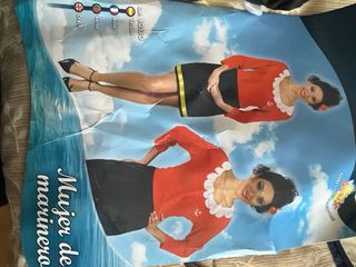 Disfraz arlequin hombre y mimo mujer