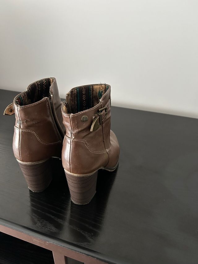 Botines Mustan Talla 38