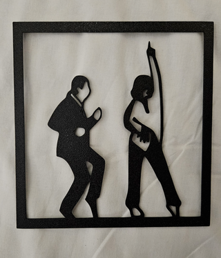 Pulp Fiction - 3 Quadretti - Wall Art