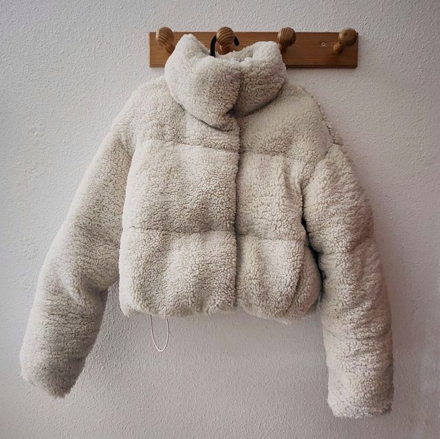 Abrigo borreguillo. Zara