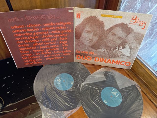 Lote  Adamo,mocedades,duo dinamico