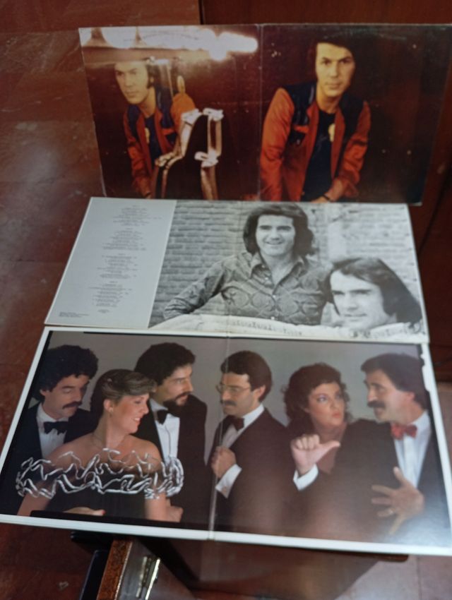 Lote  Adamo,mocedades,duo dinamico