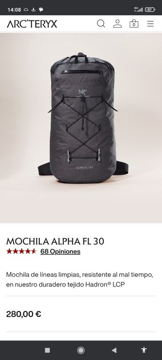 Arcteryx Alpha FL 30