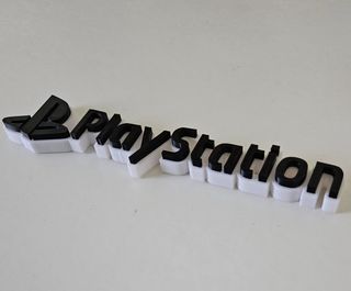 Logo PlayStation - Stand decorativo