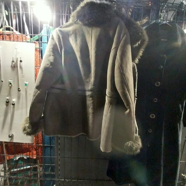 Abrigo de piel