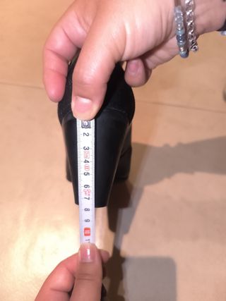 Zapatos Camper negros N36 tacón