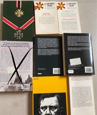 Libri vari Mussolini Hitler Badoglio