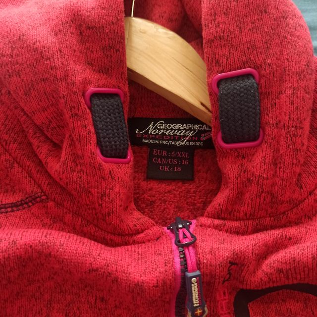 Sudadera-chaqueta mujer t. L muy origina