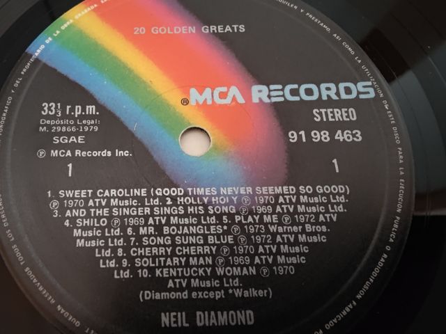 Vinilo Neil Diamond