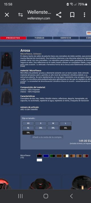 Forro polar Wellensteyn 
