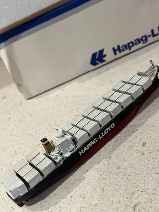 Maqueta Hapag-Lloyd contenedor marítimo